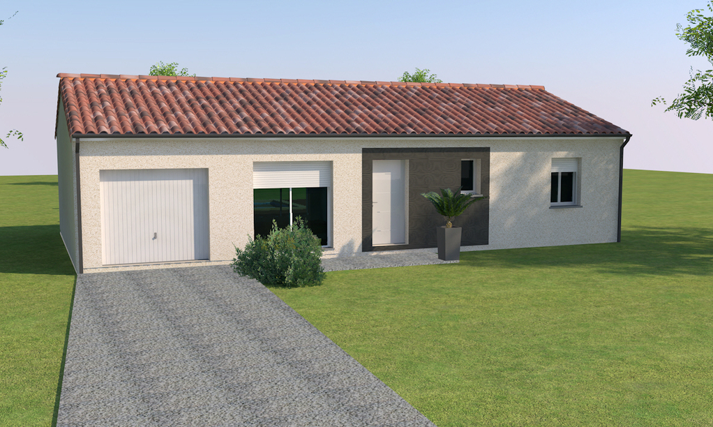 Plan façade principale — Saint-Réstitut
